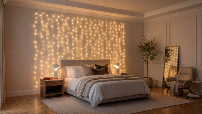 Philips-Hue-Festavia-Lichtervorhang (Bild: Signify)